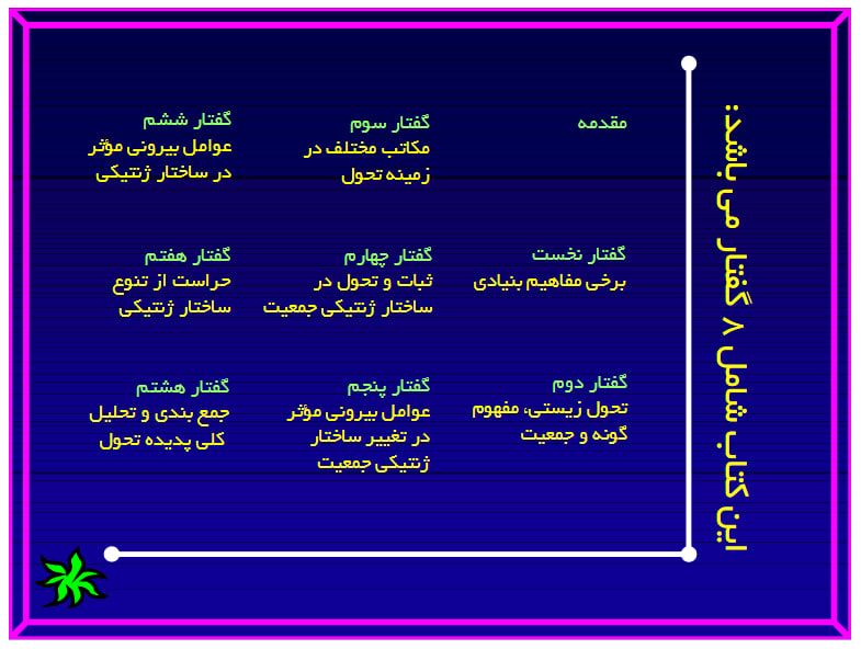 دانلود جزوه تکامل موجودات زنده دکتر اصغر نیشابوری